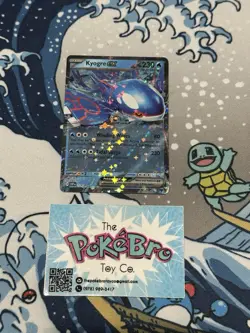 Kyogre ex SVP 178 Scarlet & Violet Black Star Promo Holo Pokemon Card LP - Image 1
