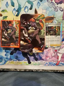 Pokemon TCG Chinese Raihan Chinese Deck Box, Card Sleeves And Sealed Promo NM - Image 1