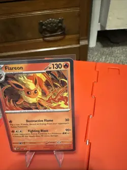 Flareon SVP 167 Black Star Promo Prismatic Evolutions Pokemon Card Free Ship - Image 3