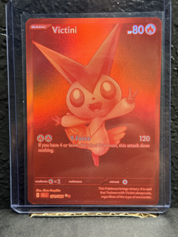 Pokemon TCG Black Bolt White Flare Red Victini BWR 171/086-ENGLISH Card - Image 3
