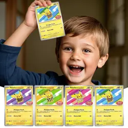 Pokemon Card TCG Pikachu Batik Set Indonesia - Pikachu Berkemeja Batik Exclusive - Image 4