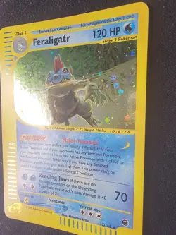 Pokemon TCG Feraligatr Expedition Base Set Holo Card 12/165 LP - Image 2