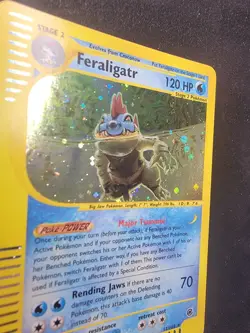 Pokemon TCG Feraligatr Expedition Base Set Holo Card 12/165 LP - Image 3