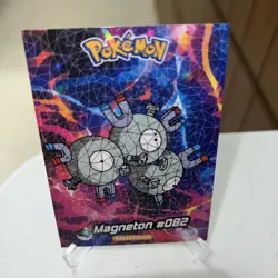 Magneton #82 - Cracked Ice Holo - Crystal Collection 2024 - Pokemon Card - Image 1