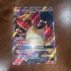 2017 Pokemon TCG Charizard-GX Holo Promo Card SM60 250 HP Raging Out GX (Gem) - Image 1