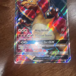 2017 Pokemon TCG Charizard-GX Holo Promo Card SM60 250 HP Raging Out GX (Gem) - Image 3
