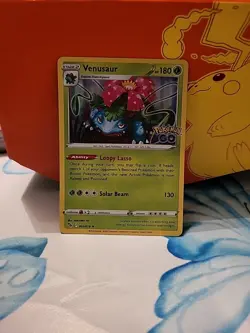 Venusaur 003/078 Pokemon GO NM Mint Holo Rare TCG Card Free Shipping - Image 1