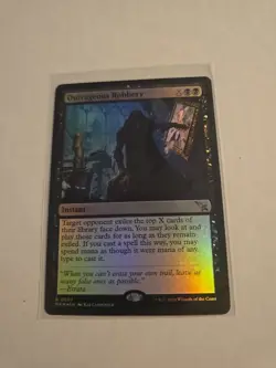 Outrageous Robbery Murders at Karlov Manor Foil NM Near Mint MTG Magic - Image 1