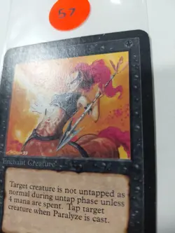 1993 MTG Magic the Gathering Card Alpha Paralyze Raw NM-LP Gaming Card TCG - Image 3