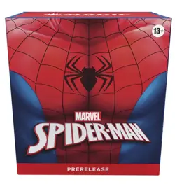 Prerelease Kit Marvel's Spider-Man SPM MTG in hand - Image 1