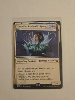 x1 Vannifar, Evolved Enigma MKM MTG 373 SHOWCASE MYTHIC M/NM 1x - Image 1