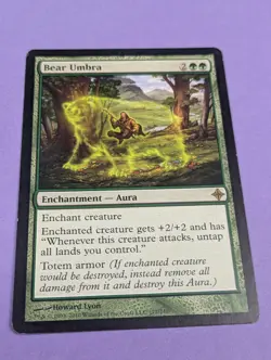 MTG Magic: Rise of the Eldrazi: Bear Umbra #177/248 Rare - LP - Image 1