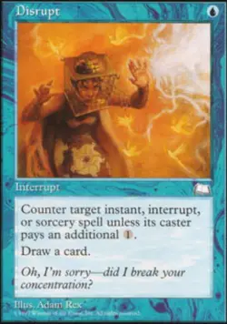 Disrupt - Light Play MTG Weatherlight - Image 1
