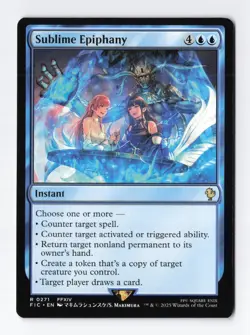 Sublime Epiphany Normal R Final Fantasy MTG Magic the Gathering Card NM - Image 1