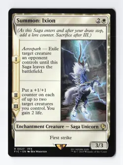 Summon: Ixion Normal R Final Fantasy MTG Magic the Gathering Card NM - Image 1