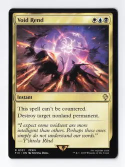 Void Rend Normal R Final Fantasy MTG Magic the Gathering Card NM - Image 1
