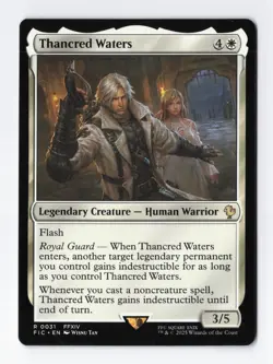 Thancred Waters Normal R Final Fantasy MTG Magic the Gathering Card NM - Image 1
