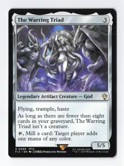 The Warring Triad Normal R Final Fantasy MTG Magic the Gathering Card NM - Image 1