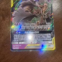 ULTRA RARE Trevenant & Dusknoir GX Tag Team SM217 Pokemon Black Star Promo - MP - Image 3