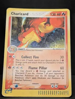 Charizard 100/97 Dragon Holo Ultra Secret Rare Pokemon TCG Nintendo vintage HP - Image 3