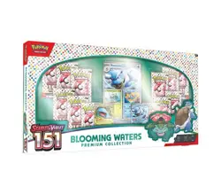Pokemon TCG Scarlet & Violet 151 Blooming Waters Premium Collection Set - Image 1