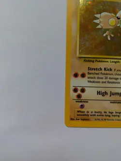 Pokemon TCG Cards Hitmonlee 22/62 Fossil Rare EXC - Image 5