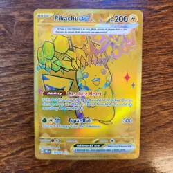 Pikachu Ex 179/131 Prismatic Evolutions Triple Rare Raw Pokemon - Image 1