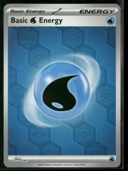 Pokemon Scarlet & Violet Shrouded Fable 003 Reverse Holo - Basic Water Energy - Image 1