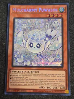 Yugioh Mulcharmy Fuwalos MP25-EN102 Prismatic Secret Rare 1st Edition NM - Image 1