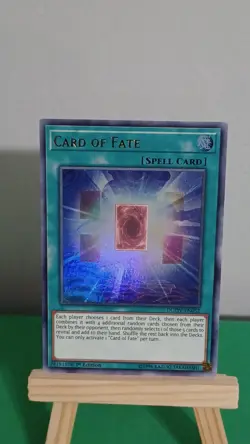 2020 Yugioh Card Of Fate Spell Card DUOV-EN052 Ultra Rare Duel Overload - Image 1