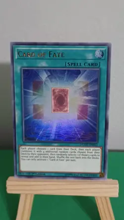 2020 Yugioh Card Of Fate Spell Card DUOV-EN052 Ultra Rare Duel Overload - Image 3