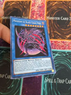 Yugioh Magician of Black Chaos MAX TN19-EN002 Prismatic Secret Rare Limited NM - Image 2