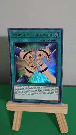 2019 Yugioh Symbol Of Friendship BLHR-EN058 Ultra Rare Hero's Revenge - Image 3