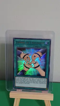 2019 Yugioh Symbol Of Friendship BLHR-EN058 Ultra Rare Hero's Revenge - Image 5
