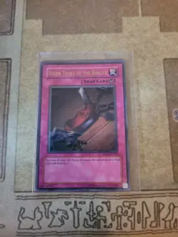 YUGIOH SEVEN TOOLS OF THE BANDIT MRD-EN129 ULTRA UNLIMITED ED NM 1996 - Image 1