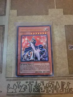 YUGIOH SILENT SWORDSMAN LV7 WC5-EN001 ULTRA UNLIMITED ED VLP - Image 1