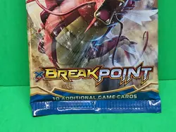 Pokemon XY Breakpoint Booster Pack Factory Sealed Shiny Gyarados Art 10 Cards - Image 3