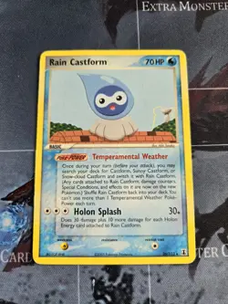 Rain Castform 26/113 Rare Delta Species Non Holo Pokemon Card LP - Image 1