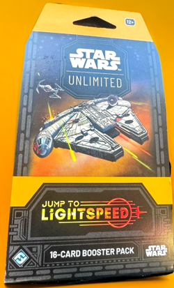 Star Wars Unlimited TCG *Jump To Lightspeed Sleeved Booster Pack* *16-cards* - Image 1