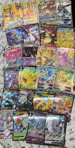 40 Large/jumbo Pokemon Card Lot - Image 1