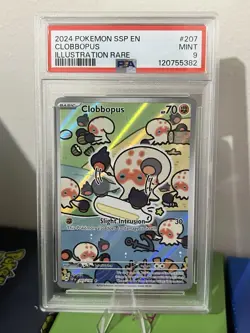 Pokemon TCG Clobbopus Illustration Rare Card 207/191 Surging Sparks - Image 1