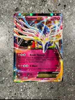 Pokemon TCG Cards Xerneas EX XY07 Black Star Promo Holo NM - Image 1