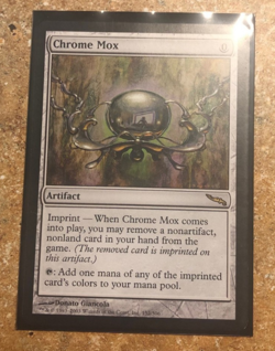 Magic the Gathering Cards Chrome Mox Artifact - Image 1
