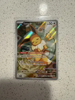 Eevee - 173 (Pokemon Center Exclusive) 173 Sv: Scarlet & Violet Promo Cards Holo - Image 1