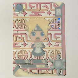 Boruto Uzumaki NR-TGR-034 Naruto Kayou Trading Card Gold Transparent Tc3 - Image 2