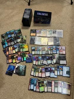 MTG Final Fantasy Booster Pulls Lot of 300+ Cards OVER 60 RARES - Image 1