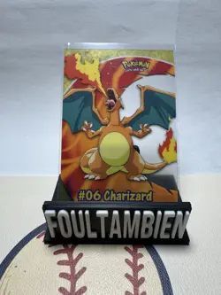 on Tv Animation Series Clear Card Charizard PC3 - Image 1