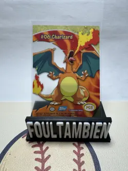 on Tv Animation Series Clear Card Charizard PC3 - Image 2