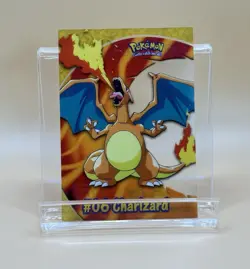 2000 Topps Pokemon TV Animation - PC3 #6 Charizard - Clear Card - Image 1