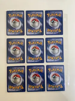 Pokemon Card Binder Collection - Vintage Card Lot | WOTC Gym Heros Brock - Image 2